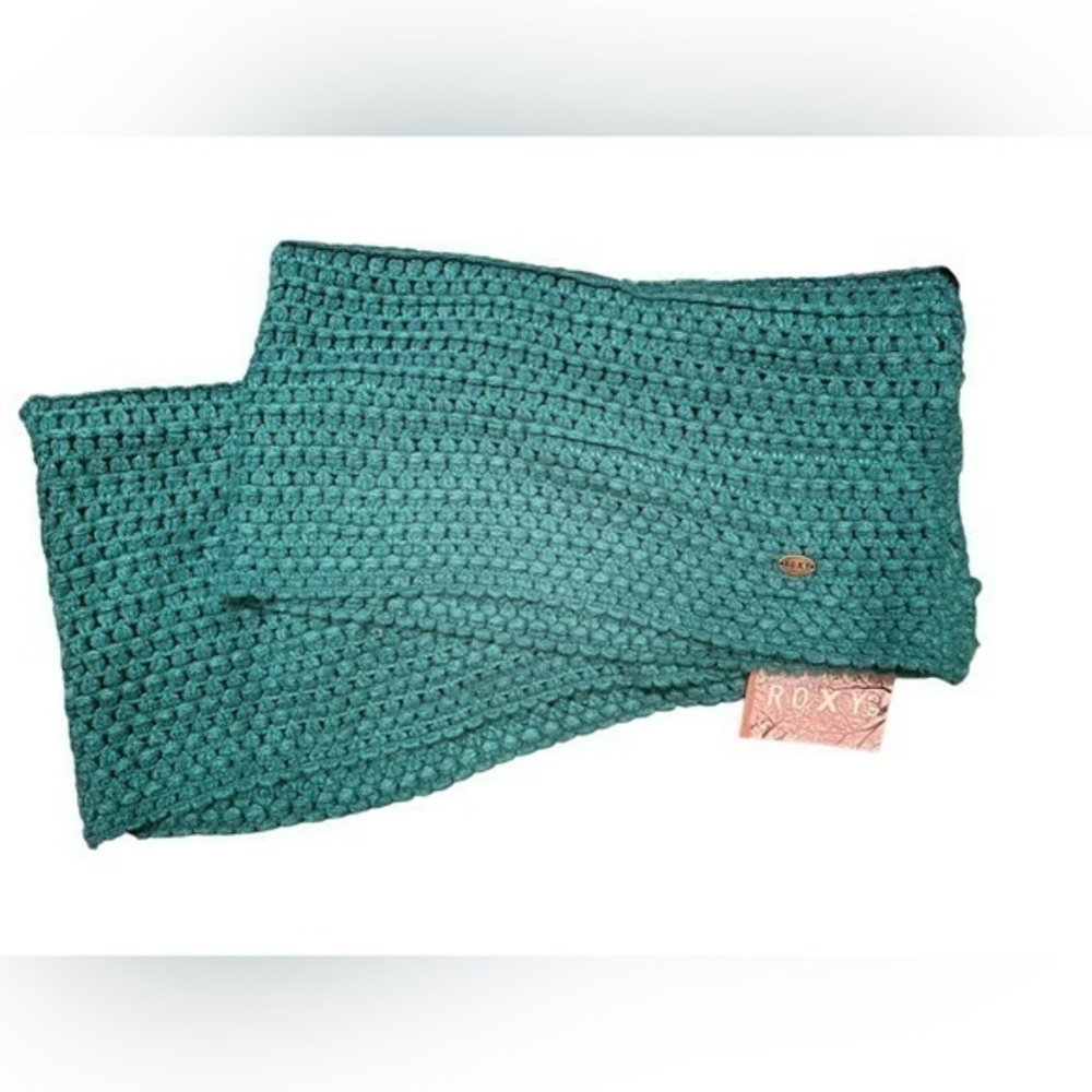 Roxy turquoise scarf